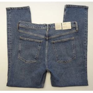 NWT Agolde 29x28.5 Merrel Mid-Rise Straight Jeans Cinema Wash A9021B-1370